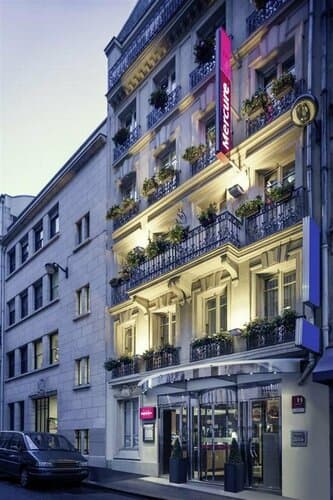 Внешний вид отеля Hotel Mercure Paris La Sorbonne Saint Germain des Pres в Квартале Сорбоннах