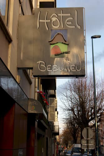 Внешний вид отеля Hotel Beaulieu в Клермон-Ферране
