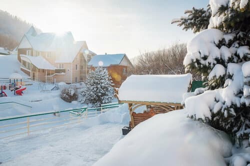 Внешний вид отеля Долина Алтая