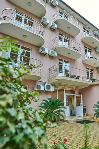 Внешний вид отеля Севан в Совхозе "Россия"