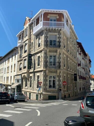 Внешний вид отеля Ama Hôtel в Биаррце