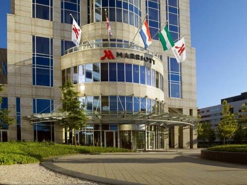 Внешний вид отеля Rotterdam Marriott Hotel
