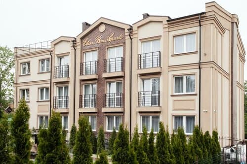 Внешний вид отеля Элиза Бонапарт в Зеленоградске