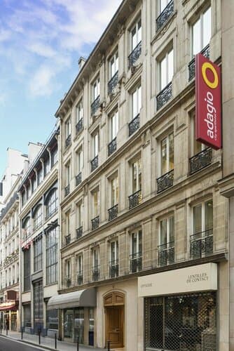 Внешний вид отеля Aparthotel Adagio Paris Opera  в Квартале Шоссе д'Антине