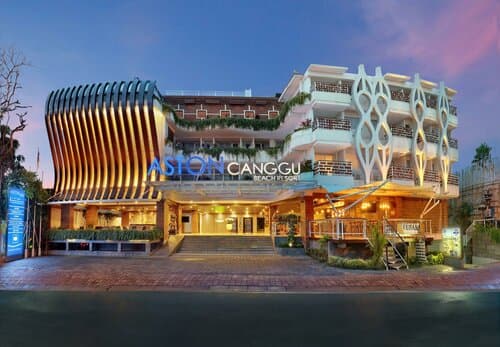 Внешний вид отеля Aston Canggu Beach Resort