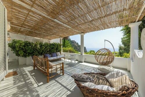 Внешний вид отеля Suite Time Capri Villa La Pergola в Капрях