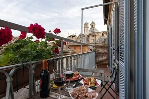 Внешний вид отеля Le Suite Del Barone в Риме