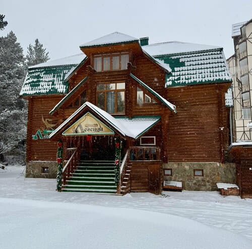 Внешний вид отеля Легенда в Терсколе