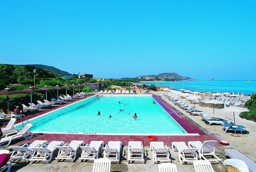 Внешний вид отеля Cala Rosa Club Hotel