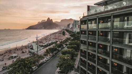 Внешний вид отеля Fasano Rio de Janeiro в Рио-де-Жанейре