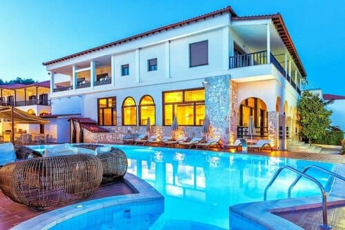 Внешний вид отеля Xenios Possidi Paradise Hotel в Муниципальной единице Кассандрах