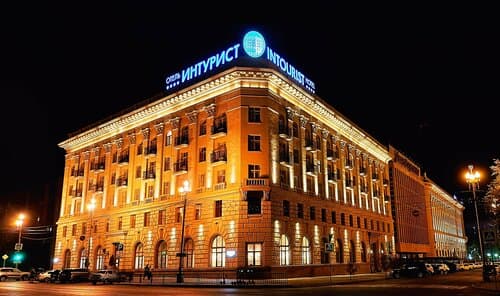 Внешний вид отеля Интурист в Волгограде