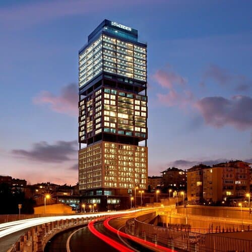 Внешний вид отеля Le Meridien İstanbul Etiler в Бешикташе