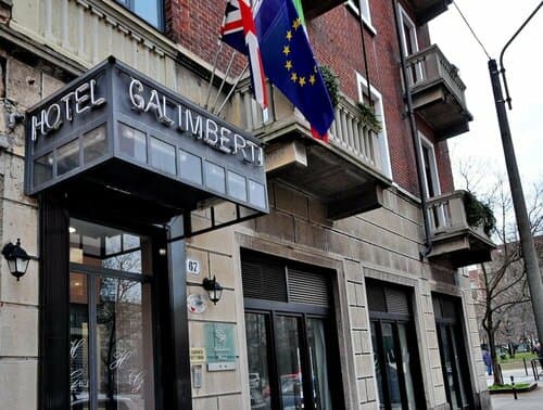 Внешний вид отеля Hotel Galimberti в Турине