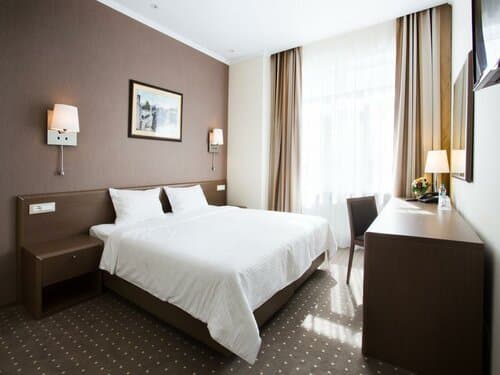 Внешний вид отеля Дубрава в Воронеже