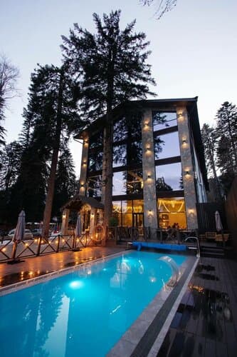 Внешний вид отеля Tash Maral в Архызе