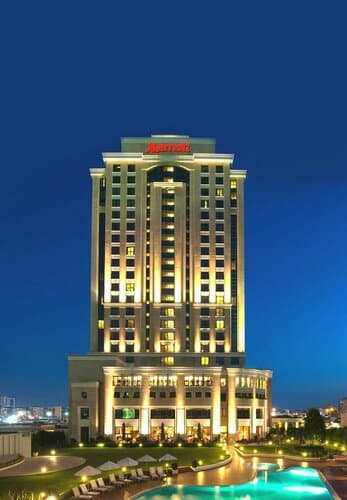 Внешний вид отеля Istanbul Marriott Hotel Asia