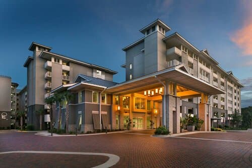 Внешний вид отеля Hilton Grand Vacations Club Ocean Oak Resort Hilton Head