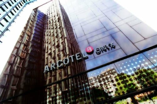 Внешний вид отеля Arcotel Onyx Hamburg в Гамбурге