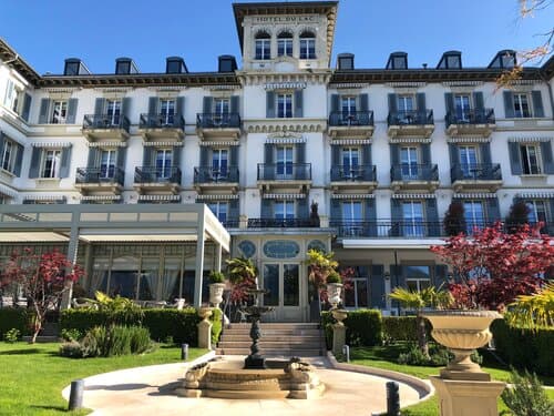 Внешний вид отеля Grand Hotel du Lac Vevey в Веве