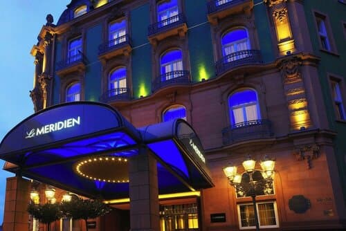 Внешний вид отеля Le Méridien Frankfurt в Франкфурте-на-Майне