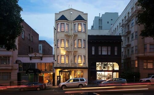 Внешний вид отеля Golden Gate Hotel в Сан-Франциско