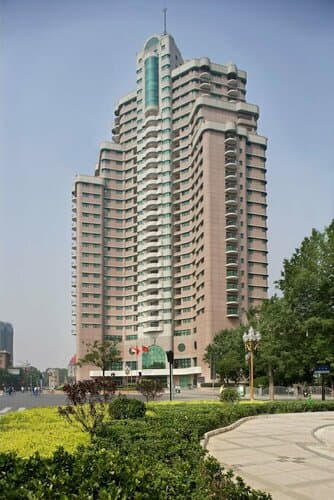 Внешний вид отеля Somerset Olympic Tower Tianjin