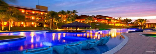 Внешний вид отеля Magna Praia Hotel в Форталезе