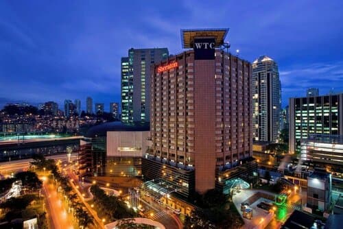 Внешний вид отеля Sheraton Sao Paulo Wtc Hotel в Сан-Паулу
