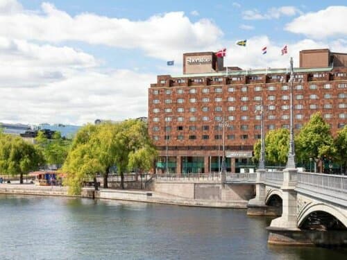 Внешний вид отеля Sheraton Stockholm Hotel в Стокгольме