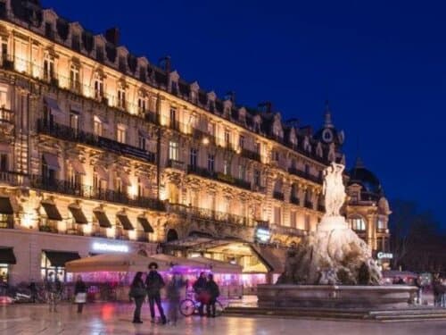 Внешний вид отеля Grand Hotel du Midi Montpellier в Монпелье