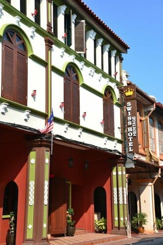 Внешний вид отеля Swiss Hotel Heritage Melaka в Малакке