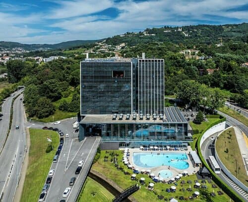Внешний вид отеля Melia Braga Hotel & SPA в Браге