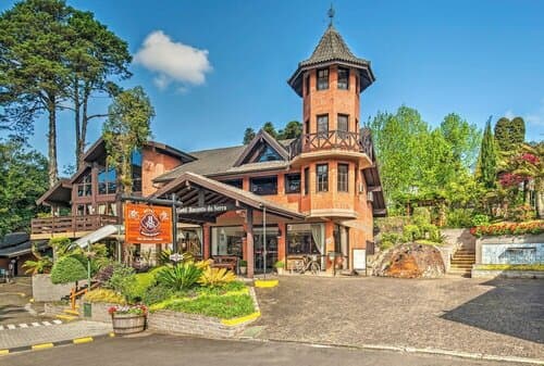 Внешний вид отеля Hotel Recanto da Serra в Грамаду