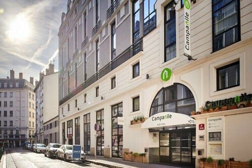 Внешний вид отеля Campanile Lyon Centre Berges du Rhône в Лионе 3-йе округе