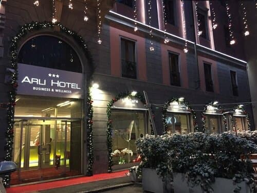 Внешний вид отеля Arli Hotel Business and Wellness в Бергамо
