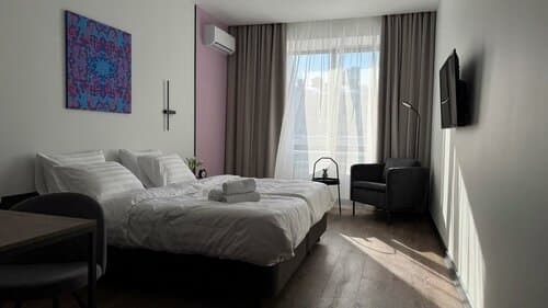 Внешний вид отеля Нефть в Казани