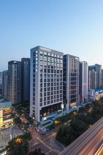 Внешний вид отеля Somerset Xindicheng Xi'an