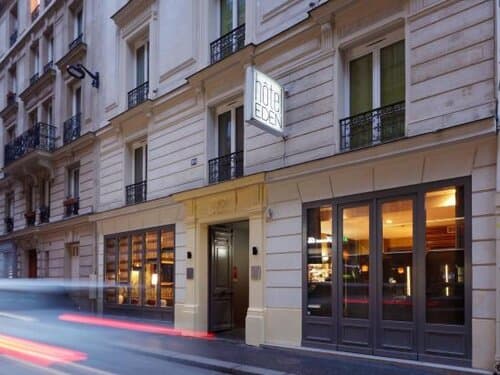 Внешний вид отеля Hotel Eden Paris в Квартире Сен-Ламбере