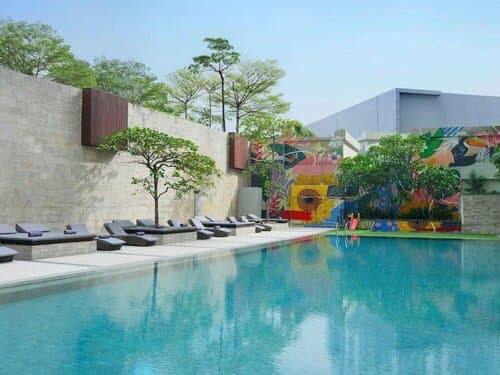 Внешний вид отеля Pullman Jakarta Central Park в Особом столичном округе Джакарте