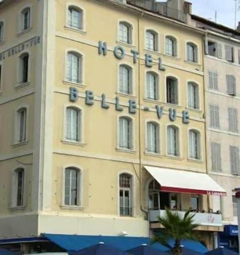Внешний вид отеля Hotel Bellevue Marseille в Марсели 2-йе округе