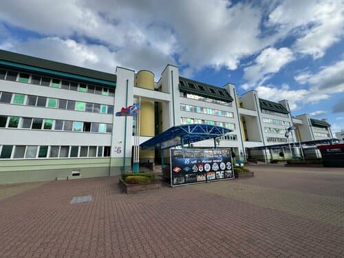 Внешний вид отеля Пять колец в Бресте