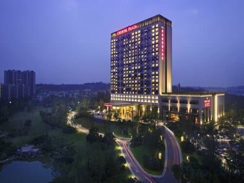 Внешний вид отеля Crowne Plaza Chengdu Panda Garden, an Ihg Hotel в Чэнду