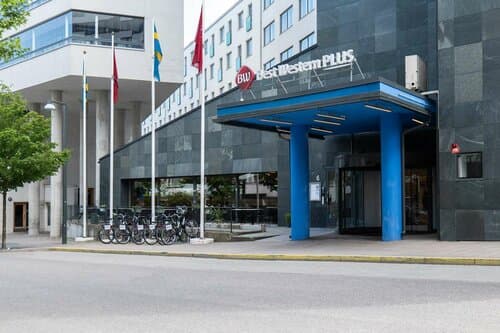 Внешний вид отеля Best Western Plus Park City Hammarby Sjostad в Стокгольме