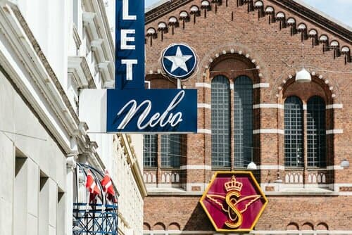 Внешний вид отеля City Hotel Nebo в Копенгагене