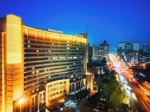 Внешний вид отеля Renaissance Tianjin Teda Convention Centre Hotel