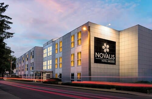 Внешний вид отеля Hotel Novalis Dresden в Дрездене