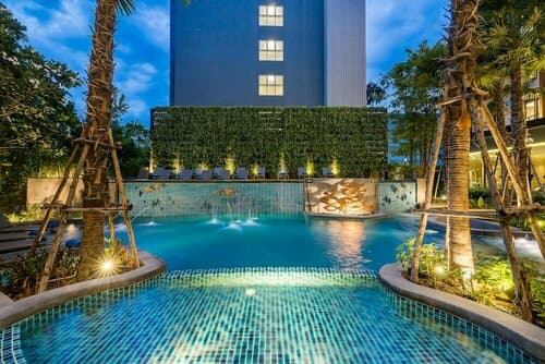 Внешний вид отеля Hotel Amber Pattaya в Паттайе