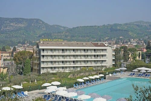 Внешний вид отеля Bike Hotel La Perla в Гарде