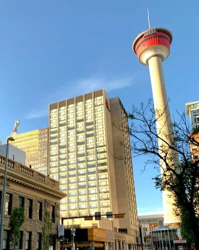 Внешний вид отеля Calgary Marriott Downtown Hotel